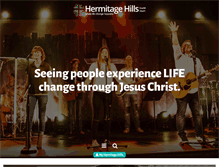 Tablet Screenshot of hermitagehills.com